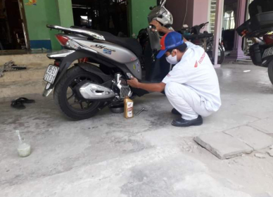 BẢO DƯỠNG SỬA XE MÁY TẠI NHÀ