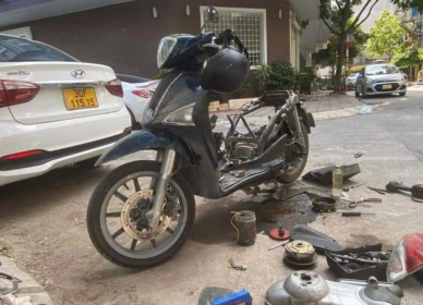 Cứu hộ xe máy Quận 12 – Dịch vụ hỗ trợ tân nơi 24/7