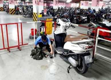 SỬA XE TẠI HẦM CHUNG CƯ