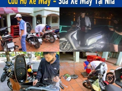 Cứu hộ xe máy Quận 4 – Dịch vụ hỗ trợ tân nơi 24/7
