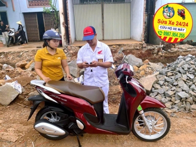 Cứu hộ xe máy Quận 6 – Dịch vụ hỗ trợ tân nơi 24/7
