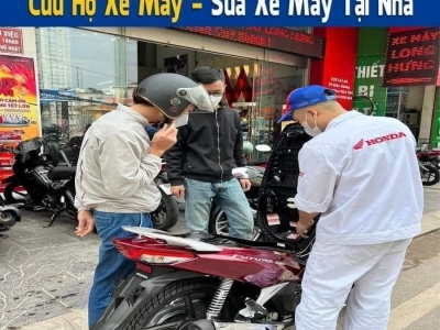 Cứu hộ xe máy Quận 8 – Dịch vụ hỗ trợ tân nơi 24/7