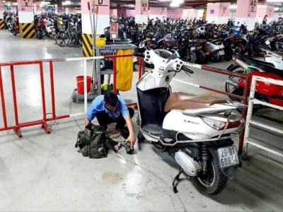 SỬA XE TẠI HẦM CHUNG CƯ